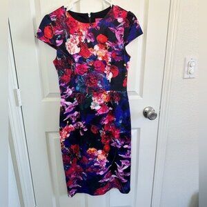Betsey Johnson Flower Print Dress